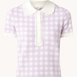 Maje Gingham Shirt